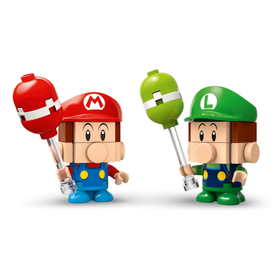 Конструктор Lego Super Mario Mario Kart – Baby Mario vs. Baby Luigi (72034) фото №7