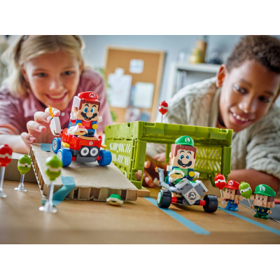 Конструктор Lego Super Mario Mario Kart – Baby Mario vs. Baby Luigi (72034) фото №9