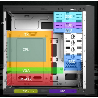 Корпус Gamemax MT307-4U3C фото №10