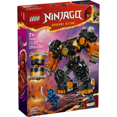 Конструктор Lego NINJAGO Робот вогняної стихії Кая 322 деталей (71806)
