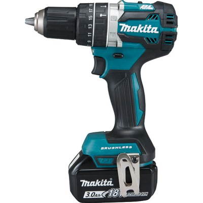 Шуруповерт Makita LXT, 18В, 3Аг х 2шт, DC18RC, кейс, (DHP484RFE)