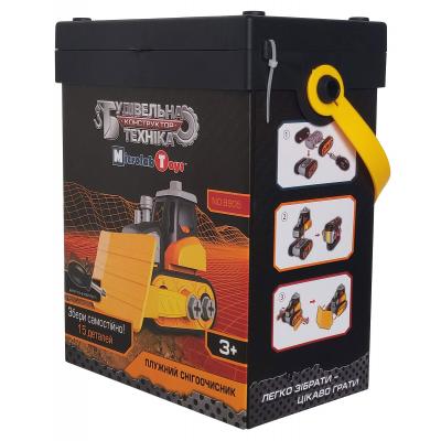 Конструктор Microlab Toys Конструктор  Строительная техника - снегоочиститель (MT8905) фото №3