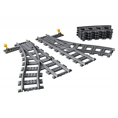 Конструктор Lego  City Железнодорожные стрелки 8 деталей (60238) фото №2