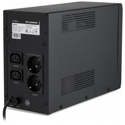 Джерело безперебійного живлення Vinga LED 1200VA ( VPE-1200PRM2 ) (VPE-1200PRM2) фото №4