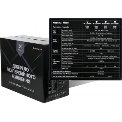 Джерело безперебійного живлення Vinga LED 1200VA ( VPE-1200PRM2 ) (VPE-1200PRM2) фото №6
