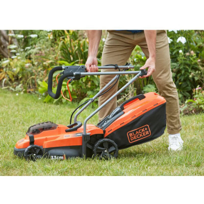 Газонокосарка Black&Decker акумуляторна 2 АКБ и ЗУ (BCMW33184L2) фото №7