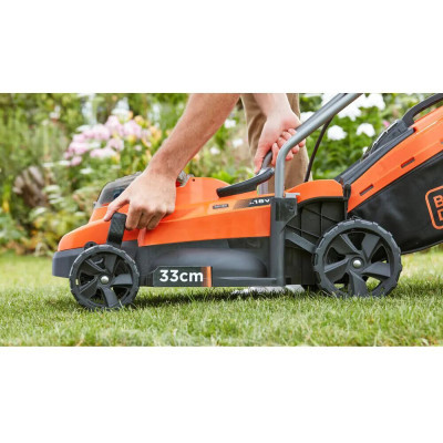Газонокосарка Black&Decker акумуляторна 2 АКБ и ЗУ (BCMW33184L2) фото №8