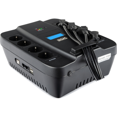 Источник бесперебойного питания Powercom SPD-750U Schuko фото №6