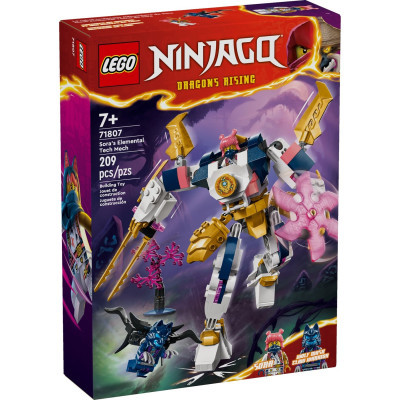 Конструктор Lego NINJAGO Робот технічної стихії Сори 209 деталей (71807)