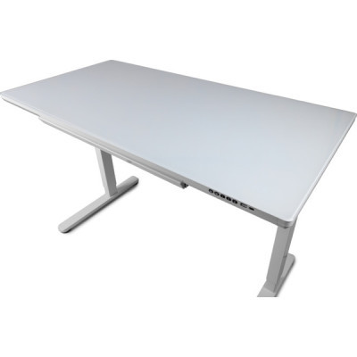 Комп'ютерний стіл Barsky StandUp white glass 1200*600 (BST-12new) фото №5