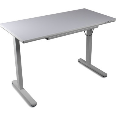 Комп'ютерний стіл Barsky StandUp white glass 1200*600 (BST-12new) фото №6