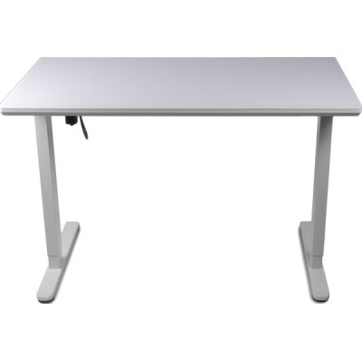 Комп'ютерний стіл Barsky StandUp white glass 1200*600 (BST-12new) фото №7