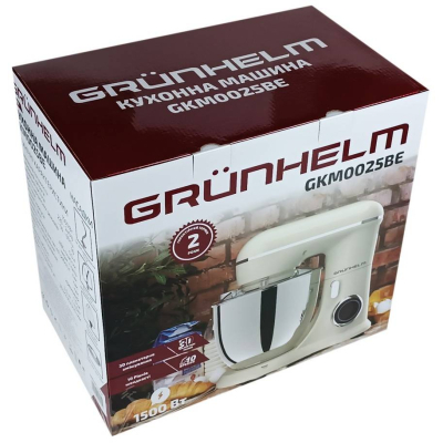 Кухонный комбайн Grunhelm GKM0025BE фото №11