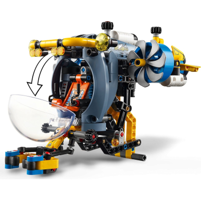 Конструктор Lego Technic Глибоководний дослідницький підводний човен (42201) фото №8