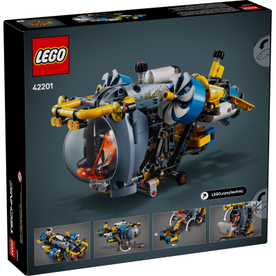 Конструктор Lego Technic Глибоководний дослідницький підводний човен (42201) фото №9