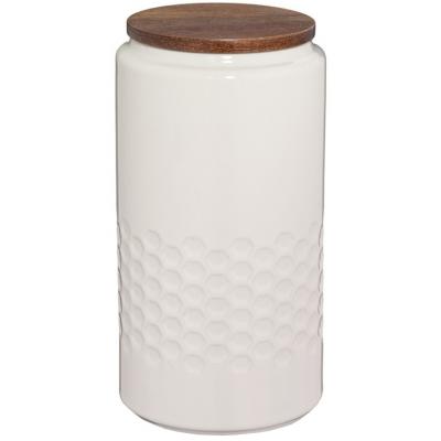 Ємність для зберігання Kela Mellis White 1,3 л 10,5х20,5 см (12085)