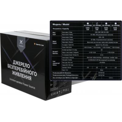 Джерело безперебійного живлення Vinga LED 1200VA ( VPC-1200PRM3 ) (VPC-1200PRM3) фото №6