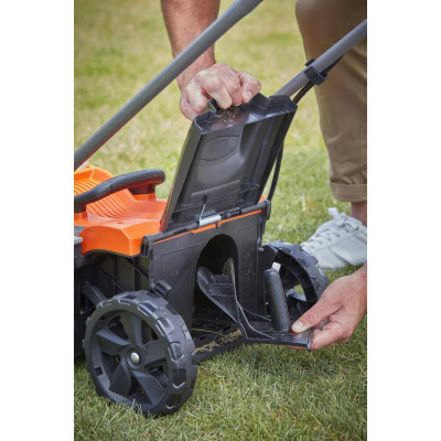 Газонокосилка Black&Decker акумуляторна 1 АКБ и ЗУ (BCMW3336L1) фото №12