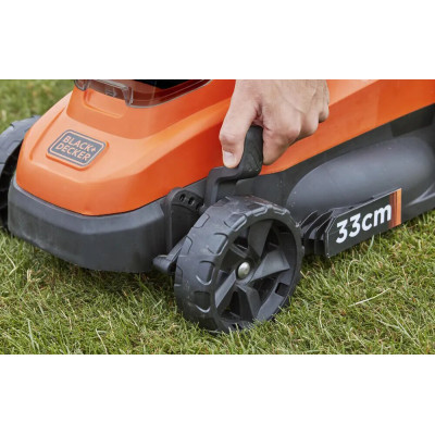 Газонокосилка Black&Decker акумуляторна 1 АКБ и ЗУ (BCMW3336L1) фото №5