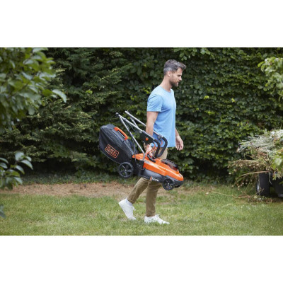 Газонокосилка Black&Decker акумуляторна 1 АКБ и ЗУ (BCMW3336L1) фото №9