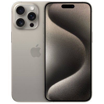 Смартфон Apple iPhone 15 Pro Max 512GB Natural Titanium (MU7E3)
