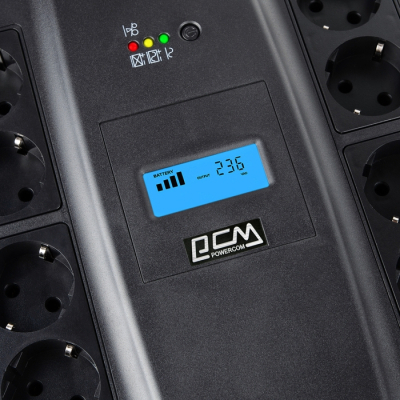 Источник бесперебойного питания Powercom SPD-900U Schuko фото №5