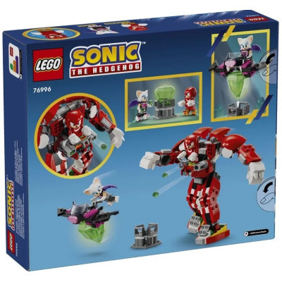 Конструктор Lego Sonic the Hedgehog Вартовий робот Єхидни Наклз 276 деталей (76996) фото №11