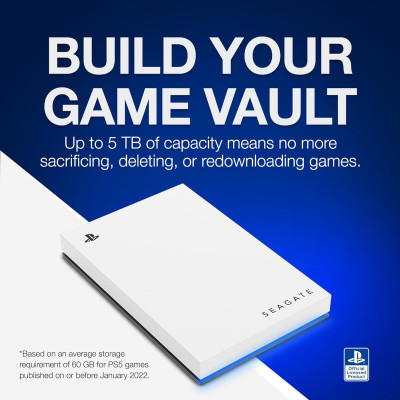 Внешний жесткий диск Seagate 2.5" 5TB Game Drive for PlayStation 5  (STLV5000200) фото №8