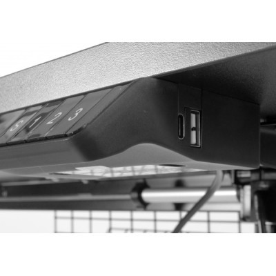 Комп'ютерний стіл Barsky StandUp black 1200*600 (BST-01) фото №10