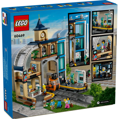 Конструктор Lego City Центральний залізничний вокзал (60469) фото №8