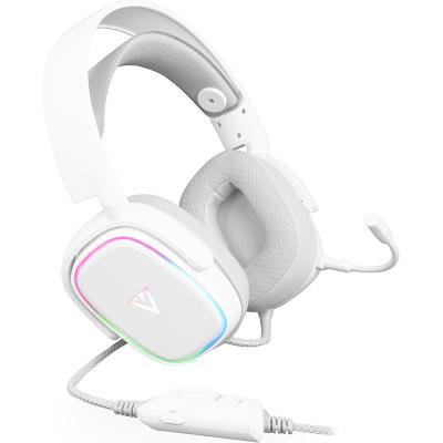 Навушники MODECOM Volcano RGB Prometheus 7.1 USB White (S-MC-899-PROMETHEUS-200) фото №4