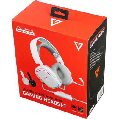 Навушники MODECOM Volcano RGB Prometheus 7.1 USB White (S-MC-899-PROMETHEUS-200) фото №7