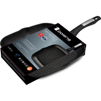 Сковорідка Polaris Grill Monolit-28G 28 см (Monolit-28G) фото №8