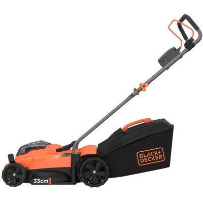 Газонокосилка Black&Decker акумуляторна 2 АКБ и ЗУ (BCMW3336L2)