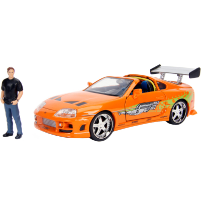 Машини Jada Форсаж Toyota Supra (1995)   фигурка Брайана 1:24 (253205001) фото №2