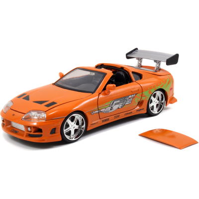 Машини Jada Форсаж Toyota Supra (1995)   фигурка Брайана 1:24 (253205001) фото №6