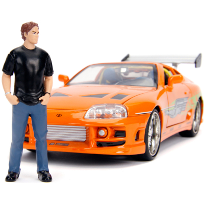 Машини Jada Форсаж Toyota Supra (1995)   фигурка Брайана 1:24 (253205001)