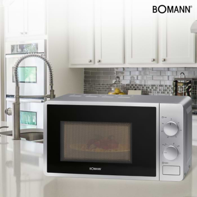 Микроволновая печь Bomann MW6014CB silver фото №2