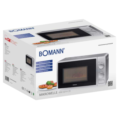 Микроволновая печь Bomann MW6014CB silver фото №6