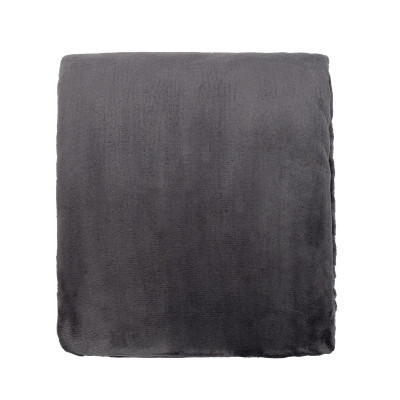 Плед Ardesto Flannel, темно-сірий, 200x220 см (ART0213SB) фото №2