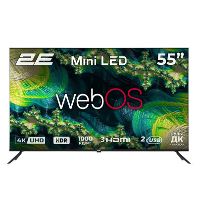 Телевизор 2E 55A88H