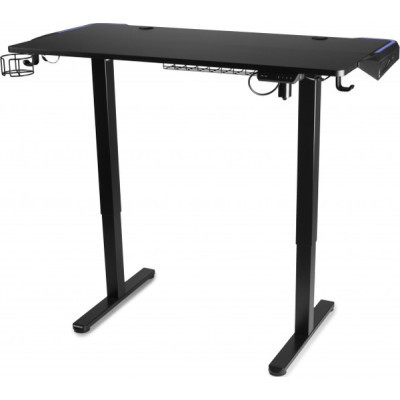 Комп'ютерний стіл Barsky StandUp Game black RGB-LED 1200*600 (BST-01led) фото №3