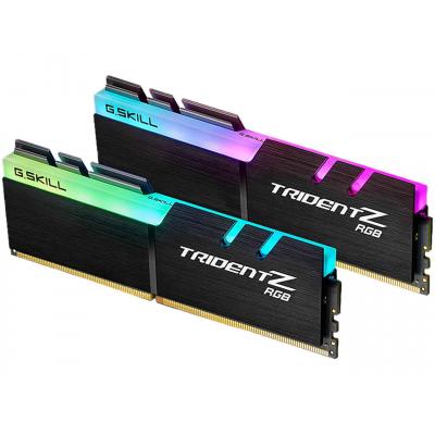 Модуль пам'яті для комп'ютера G.Skill DDR4 16GB (2x8GB) 3000 MHz TridentZ RGB Black  (F4-3000C16D-16GTZR)