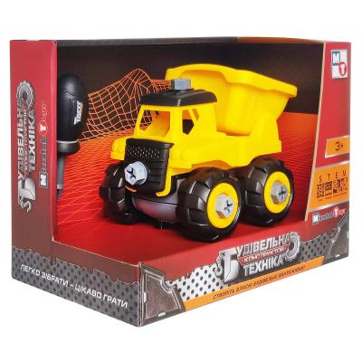 Конструктор Microlab Toys Конструктор  Строительная техника - грузовик (MT8906А) фото №3