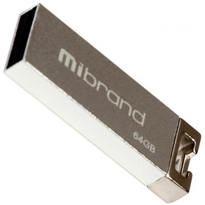 Флешка Mibrand Chameleon 64 Gb Silver 2.0