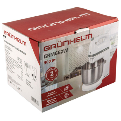 Миксер Grunhelm GRM662W фото №8