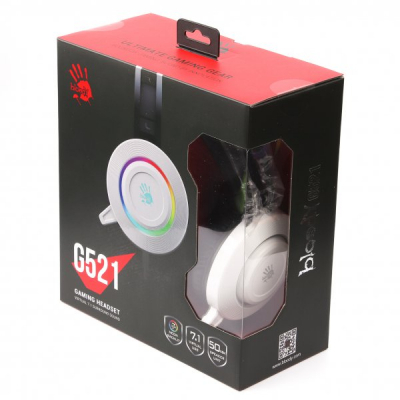 Наушники A4Tech Bloody G521 White фото №6