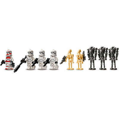 Конструктор Lego Star Wars Клони-піхотинці й Бойовий дроїд. Бойовий набір 215 деталей (75372) фото №5