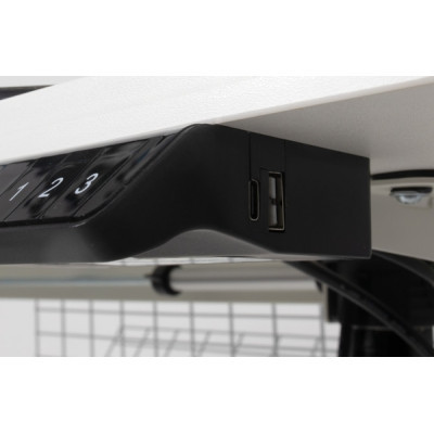Компьютерный стол Barsky StandUp white 1200*600 (BST-02) фото №9