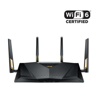 Маршрутизатор Asus RT-AX88U AX6000, 8xGE LAN, 1xGE WAN, 2xUSB3.1, MU-MIMO, Beam (RT-AX88U)